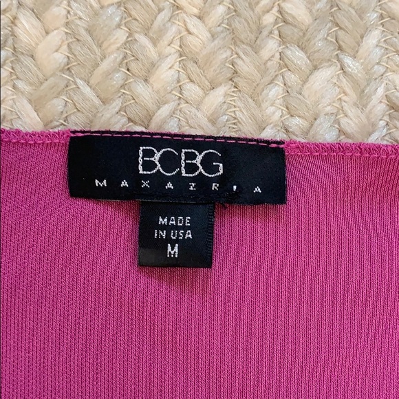 BCBG Max Azria magenta top - Picture 3 of 4